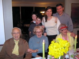 Front row: Left Papa G. Marnie, Ruth